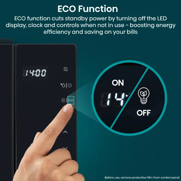 Hisense H23MOBS5H4UK 23 Litres Solo Microwave - Black_eco 
