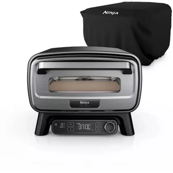 Ninja MO203UK Artisan Outdoor Pizza & Air Fry Oven with Cover - Grey_main