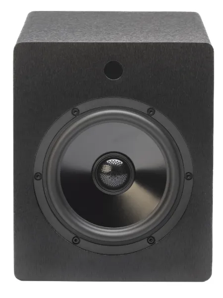 Mitchell Acoustics UStream Two Active stereo wireless Speakers - Black_single front