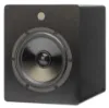 Mitchell Acoustics UStream Two Active stereo wireless Speakers - Black_single angled 3