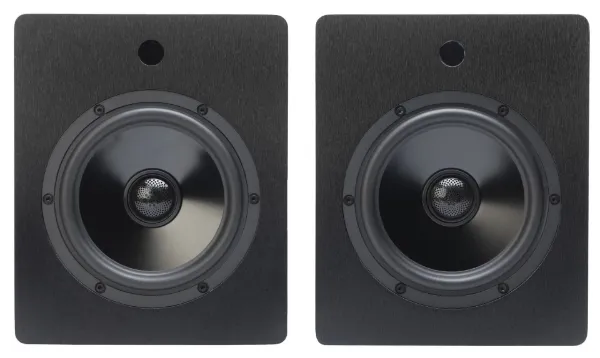 Mitchell Acoustics UStream Two Active stereo wireless Speakers - Black_front