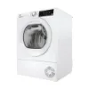 Hoover HRE C10TE-80 10kg Condenser Tumble Dryer - White_angled view