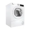 Hoover HRE C10TE-80 10kg Condenser Tumble Dryer - White_angled view 2