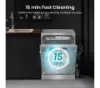 Hisense HS642D90XUK Dishwasher - Stainless Steel - 14 Place Settings_fast clean