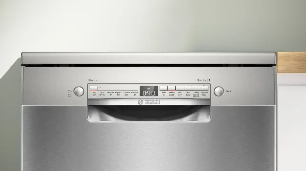 Bosch SMS2HVI06G Series 2 Freestanding Dishwasher in Brushed Steel Anti-Fingerprint
