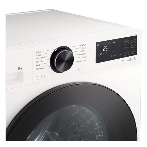 LG Series 5 RHX5009TWB 9kg Heat Pump Tumble Dryer - White