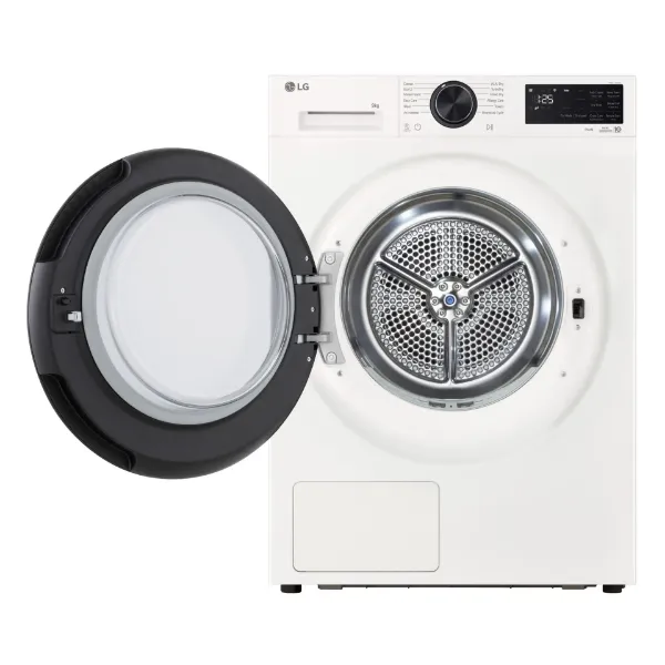 LG Series 5 RHX5009TWB 9kg Heat Pump Tumble Dryer - White