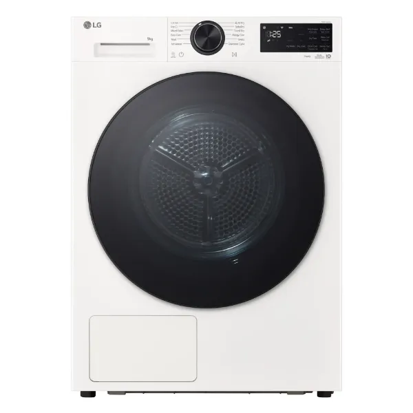 LG Series 5 RHX5009TWB 9kg Heat Pump Tumble Dryer - White