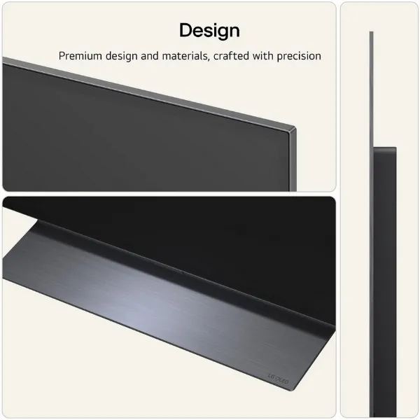 LG OLED55C66LB.AEK 55" 4K OLED evo AI Smart TV_design