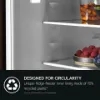 AEG NSC6L185ES 6000 Low Frost AI CoolAssist Integrated Fridge Freezer