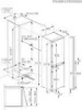 AEG NSC6L185ES 6000 Low Frost AI CoolAssist Integrated Fridge Freezer