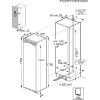 AEG NSK7D181EC 7000 Integrated Fridge 176.9 cm
