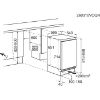 AEG NSF3S822EF 3000 Integrated Under Counter Fridge 81.8 cm