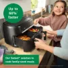 Bosch MAFD440B7G Series 4 Double Drawer Air Fryer Black_fast