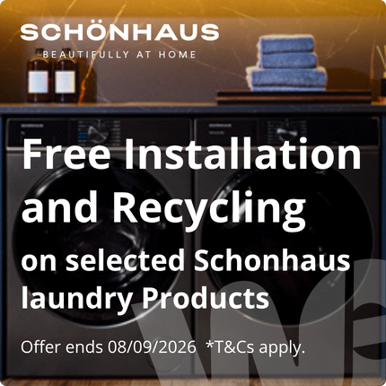 Schönhaus free installation and recycling promotion