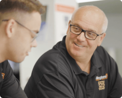 Andrew and Matt from Wellingtons Electrical
